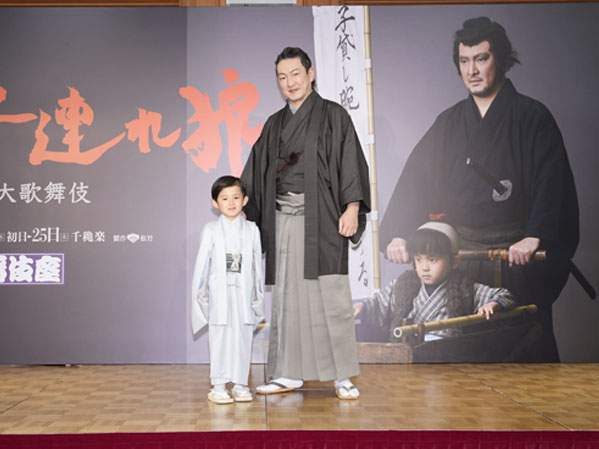 獅童、夏幹が語る、歌舞伎座『子連れ狼』