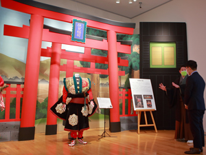 笑三郎も登場、「花が彩る歌舞伎展」開催のお知らせ